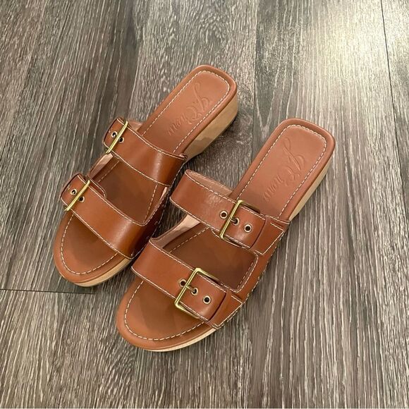 J crew Leather double buckle-strap sandals - Picture 4 of 7